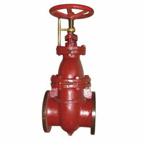 Marine flanged cast iron gate valve