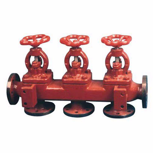 Marine flanged cast iron single row suction globe box