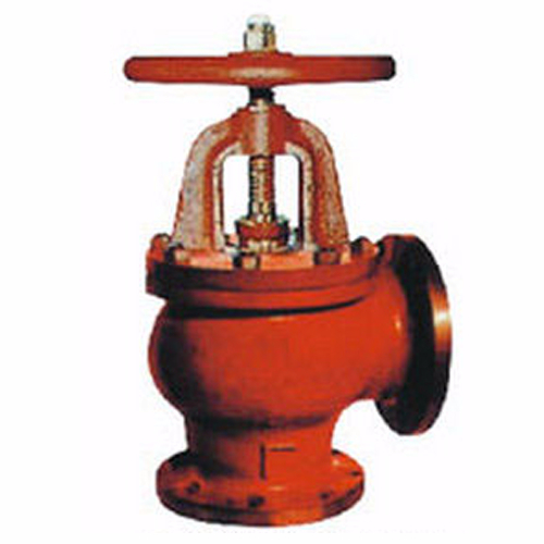 F7376 Marine Cast Iron Flange Right Angle Globe Valve