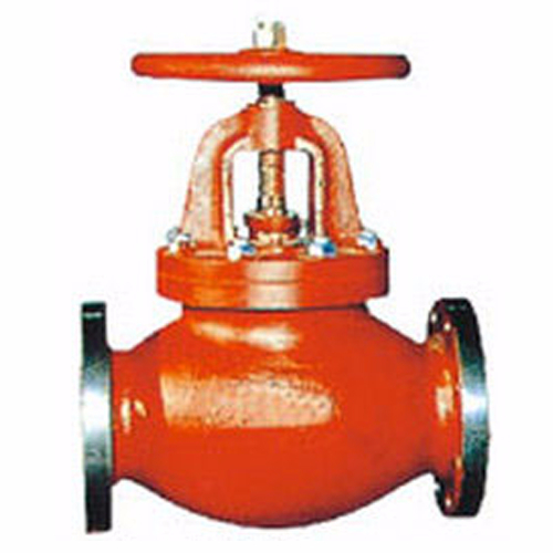 F7309 Marine Cast Iron Flange Through Globe Valve