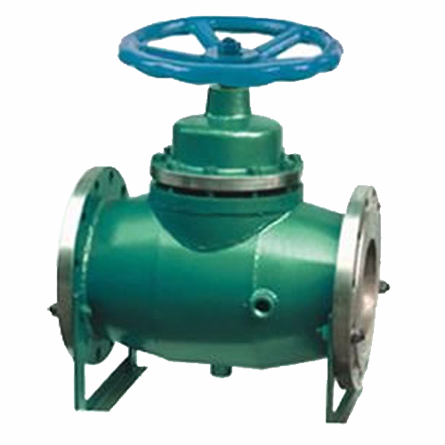 BUJ41H Flanged Insulation Plunger Valve