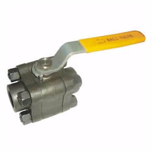 Q11F three-piece forged steel ball valve