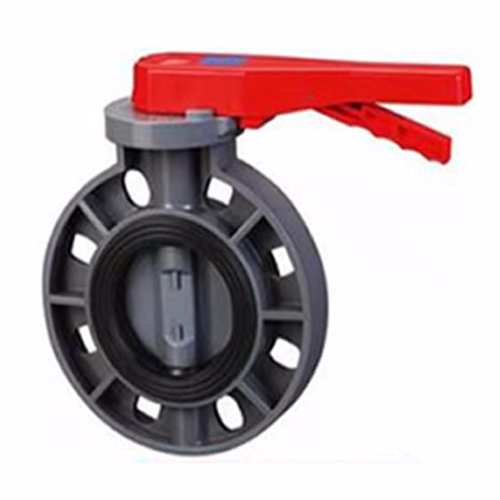 D71X-6F Handle-to-Clamp Plastic Butterfly Valve