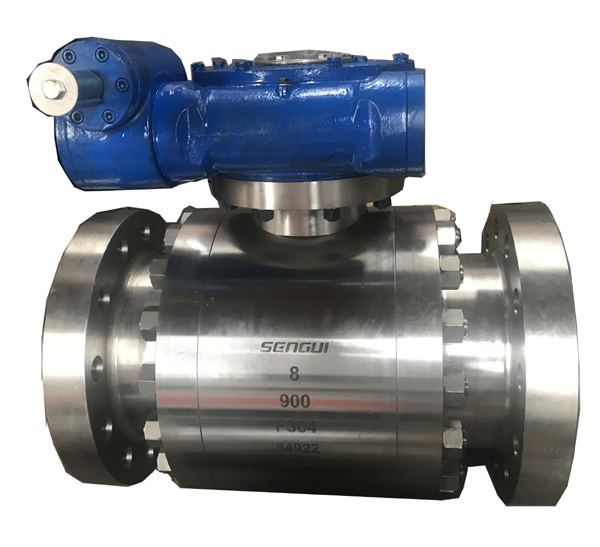 Three Forged Metal Hard Sealed Ball Valve