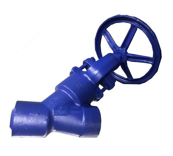 Angular High Temperature and High Pressure Globe Valve