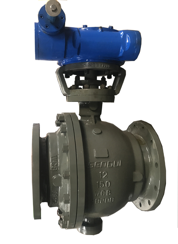 Flange ball valve