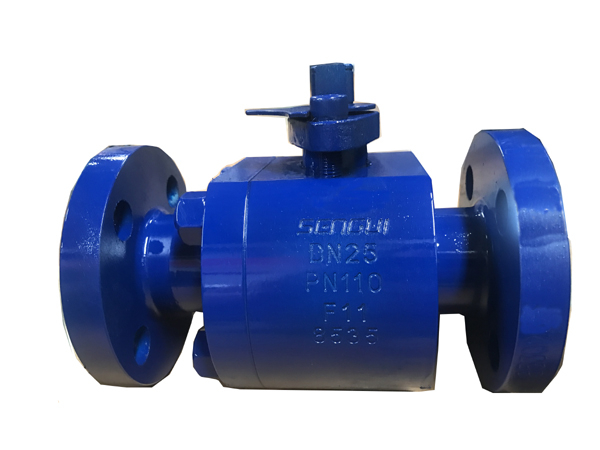 Forged carbon steel ball valve