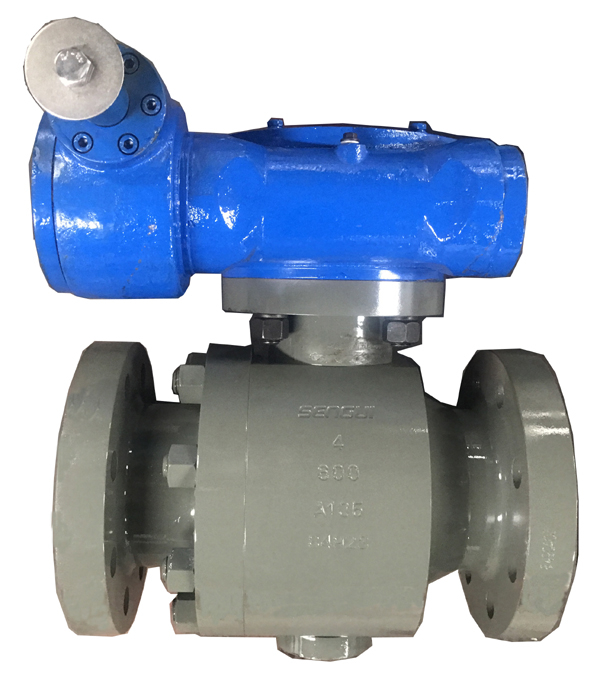 Two Forged Forged Steel Hard Sealed Ball Valve
