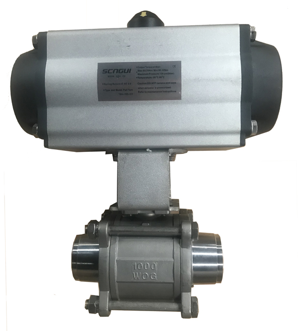 Hygienic Pneumatic Ball Valve